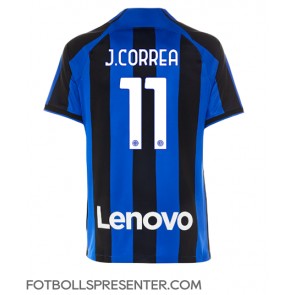 Inter Milan Joaquin Correa #11 Hemma Matchtröja 2022-23 Kortärmad